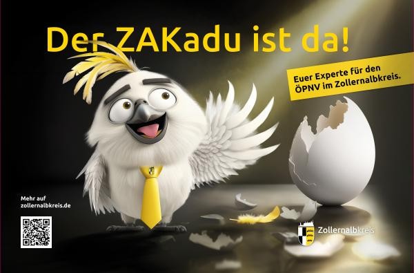 © Verkehrsamt/Landratsamt Zollernalbkreis Frisch geschlüpfter ZAKadu