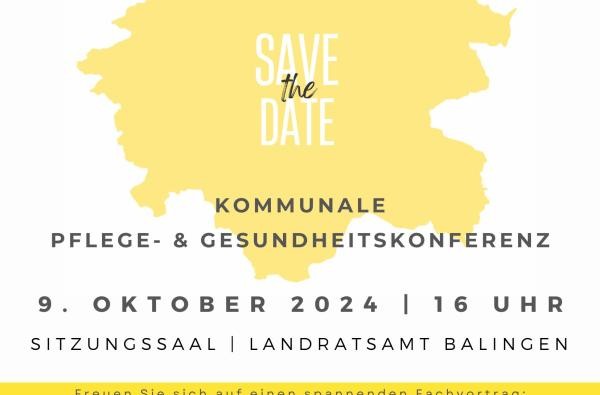 © Kommunale Gesundheitskonferenz Flyer Save the Date