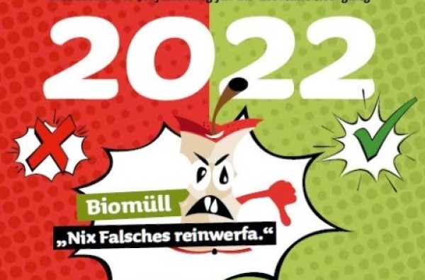 Titelbild des Abfallkalenders 2022 