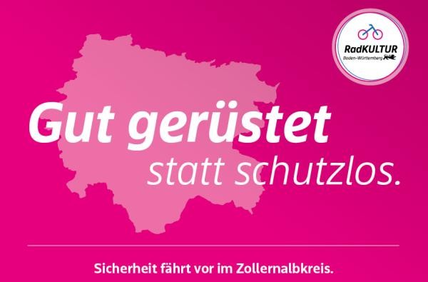 ©Pressestelle/Landratsamt Zollernalbkreis Postkarte: Gut gerüstet statt schutzlos