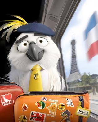 ZAKadu im Zug nach Paris