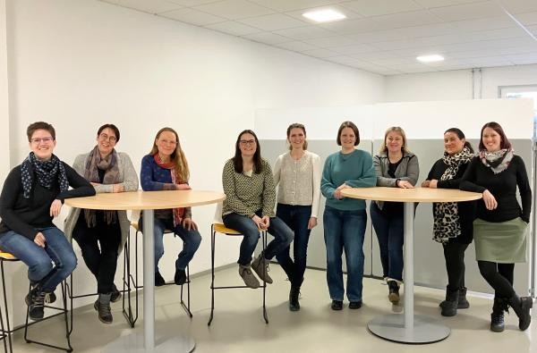 Die Elterntreffleiterinnen und die STÄRKE-Koordinatorinnen des Zollernalbkreises. © Landratsamt Zollernalbkreis