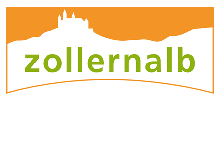Logo Zollernalb mit Silouette der Burg Hohenzollern.