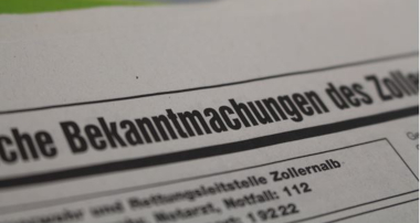 Amtliche Bekanntmachungen